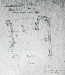 Stollenplan von 1919