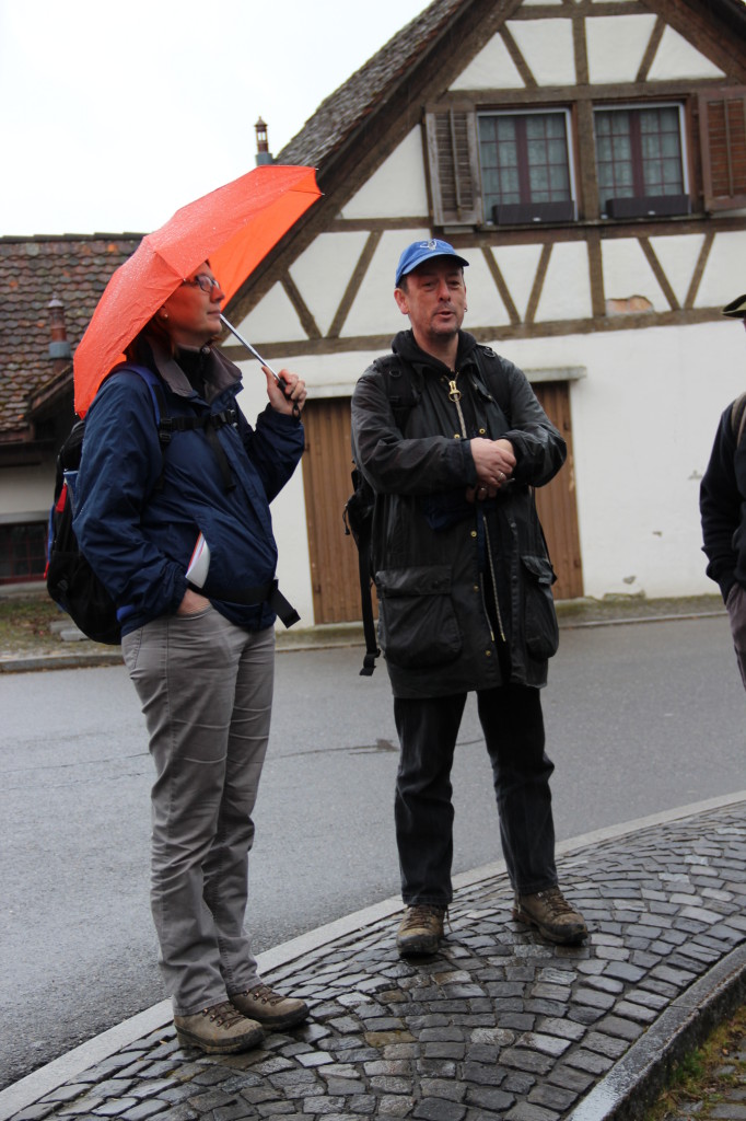 Doris Reber und Patrick Nagy, unsere beiden kompetenten Führer © Thomas Zollinger